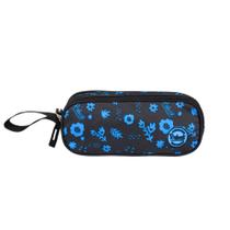 Estojo Duplo Juvenil Impermeável Rabisk Floral RK2482