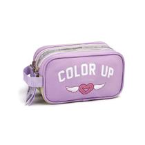 Estojo Duplo Juvenil Meninas Colorup Escolar Estojo Duplo Juvenil Meninas Colorup Escolar