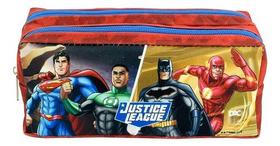 Estojo Duplo Liga Da Justiça Em Tecido Dac