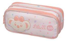 Estojo Duplo Lilica Ripilica Aquarela Pacific Estojo Duplo Lilica Ripilica Aquarela Pacific