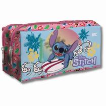 Estojo Duplo Lilo & Stitch DAC Em Tecido Ref 4453