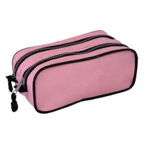 Estojo Duplo Ls Bolsas Rosa Bebê Estojo Duplo Ls Bolsas Rosa Bebê