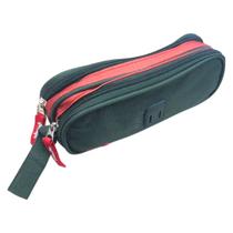 Estojo Duplo Masculino Duplo Verde Clio REF.MF3511