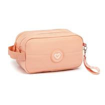 Estojo Duplo Matelassê Organizador Espaçoso Necessaire