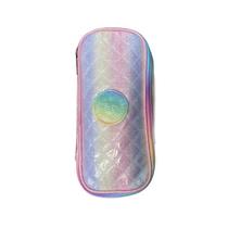 Estojo duplo mini box Tie Dye Glitter acolchoado Yepp