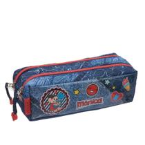 Estojo Duplo Mônica Pet Patches - Turma da mônica