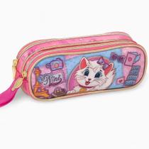 Estojo Duplo Nini Clio Escolar Original 2 Zíperes