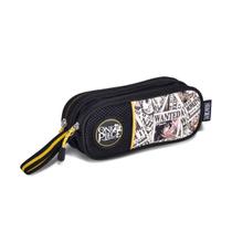 Estojo Duplo One Piece Bolso Telado Escolar Meninos Juvenil