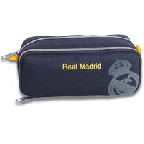 Estojo Duplo Penal Escolar Bolsinha Real Madrid Time