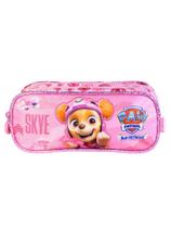 Estojo Duplo Penal Patrulha Canina Skye Luxo Pelucia 15266