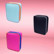 Estojo duplo retangular liso leo&leo