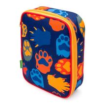 Estojo Duplo Retangular Pets Azul - Leo&Leo