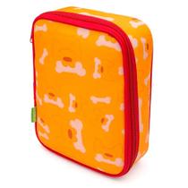 Estojo Duplo Retangular Pets Laranja - Leo&Leo