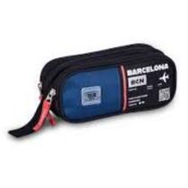 Estojo Duplo Ziper 21x9x6cm Mf24010 Cor Sortida