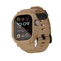 Estojo e Pulseira Elkson Brown para Apple Watch Ultra (49mm) - Série 1 e 2