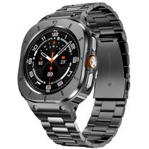 Estojo e Pulseiras de Relógio SUPLINK em Aço Inoxidável para Galaxy Watch 7 Estojo e Pulseiras de Relógio SUPLINK em Aço Inoxidável para Galaxy Watch 7