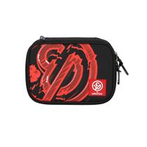 Estojo Enaldinho Youtuber Box 2 em1 Escolar 36 Elásticos Cor:Vermelho