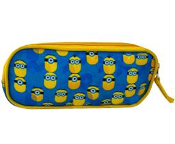 Estojo Escolar 2 Compartimentos Infantil Minions Clio