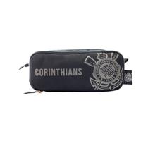 Estojo Escolar 2 Divisórias Corinthians Timão 14041 Oficial Estojo Escolar 2 Divisórias Corinthians Timão 14041 Oficial