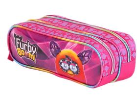 Estojo Escolar 2 Divisórias Furby - Zíper Dermiwil Estojo Escolar 2 Divisórias Furby - Zíper Dermiwil