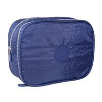 Estojo Escolar 2 Divisórias Nylon Retangular Yepp MB13033-E