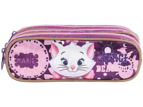 Estojo Escolar 3 Divisórias Aristogatas - Soft Triplo Marie Dermiwil