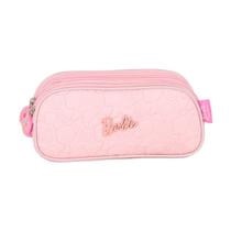 Estojo Escolar Barbie Rosa Pink - Luxcel - Luxcel - Barbie Estojo Escolar Barbie Rosa Pink - Luxcel - Luxcel - Barbie