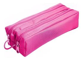 Estojo Escolar Basic Pink Com 2 Compartimentos Dac Oficial Estojo Escolar Basic Pink Com 2 Compartimentos Dac Oficial