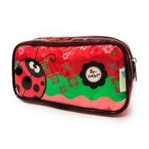 Estojo Escolar Be Cutie Quadrado Joaninha Art Manual (SKU9932)