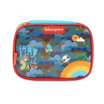 Estojo Escolar Box 100 Lápis Fisher Price Luxcel Verde Estojo Escolar Box 100 Lápis Fisher Price Luxcel Verde