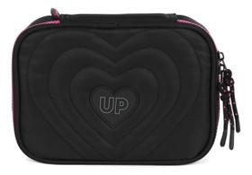 Estojo Escolar Box 36 Lápis Caneta Juvenil Preto - Up4you Estojo Escolar Box 36 Lápis Caneta Juvenil Preto - Up4you