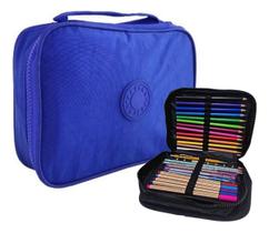 Estojo Escolar Box Bolsinha Porta Caneta Lápis Colorido Top - ShopfitStore