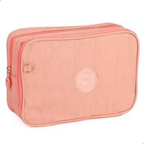 Estojo Escolar Box Colorido Bolsinha Grande Porta Caneta Lapis Organizador