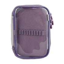 Estojo Escolar Box Cristal 100 Pens - Sabra