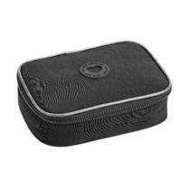 Estojo Escolar Box Denlex Grande Espaçoso Organizador Preto Material Escolar Volta as Aulas Elegante Estojo Escolar Box Denlex Grande Espaçoso Organizador Preto Material Escolar Volta as Aulas Elegante