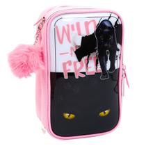 Estojo Escolar Box Duplo Estampado - Daterra