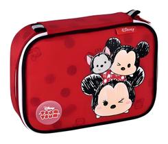 Estojo Escolar Box Infantil Minnie Mouse TS24624 Tsum Tsum Cor:Vermelho Estojo Escolar Box Infantil Minnie Mouse TS24624 Tsum Tsum Cor:Vermelho