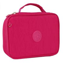 Estojo Escolar Box Jumbo Grande Organizador Bolsinha Porta Lapis Caneta Divisoria Colorido