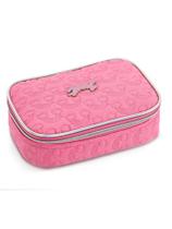 Estojo Escolar Box Menina Arco íris Rosa