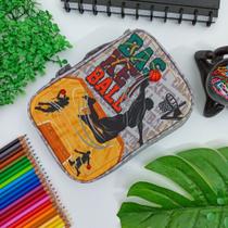 Estojo Escolar Box Nylon Estampado - Daterra