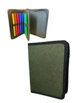 Estojo Escolar Box Organizador 100 pens Adulto Infantil Juvenil Com Elásticos E Divisória Estojo Escolar Box Organizador 100 pens Adulto Infantil Juvenil Com Elásticos E Divisória