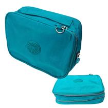 Estojo Escolar Box Organizador Porta Caneta Liso Com 2 Divisórias Bolsinha Estojo Escolar Box Organizador Porta Caneta Liso Com 2 Divisórias Bolsinha