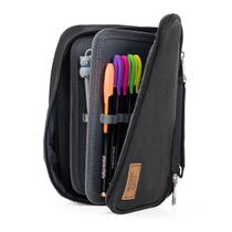 Estojo Escolar Box Organizador Unissex Quadrado 100 Pens Top - TEX WEB