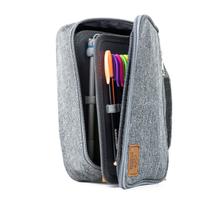 Estojo Escolar Box Organizador Unissex Quadrado 100 Pens Top