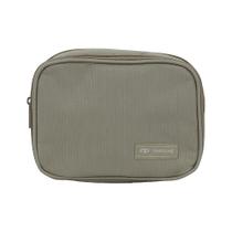 Estojo Escolar Box Oxford - EB-162 - Kaki - Duplo Compartimento
