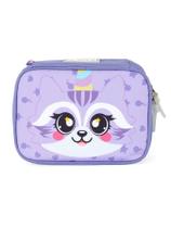 Estojo Escolar Box Quadrado Menina Gatinho Lilás UP4YOU Estojo Escolar Box Quadrado Menina Gatinho Lilás UP4YOU