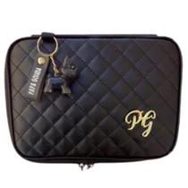 Estojo Escolar Box Sintético Papa Goiaba chaveiro cachorrinho - 7898310170048