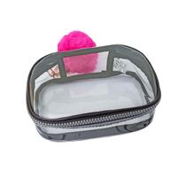 Estojo escolar box transparente Jumbo sortido Fizz