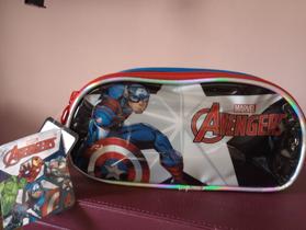 Estojo escolar capitão america ei38064ag luxcel