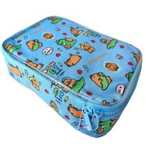 Estojo Escolar Capivara Vini Box Resistente -